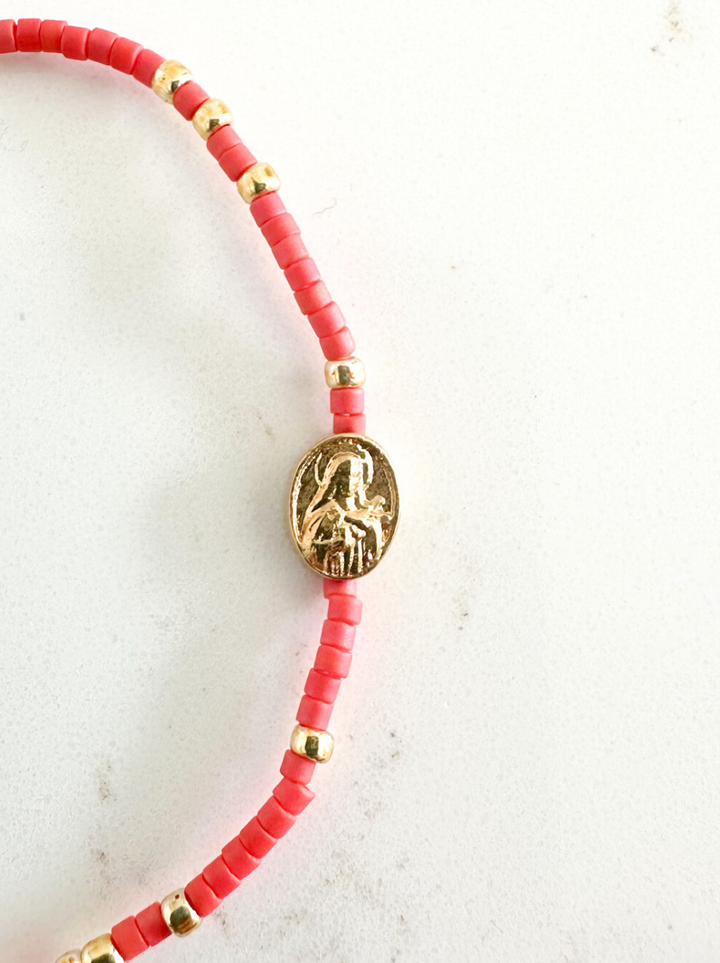 St. Therese of Lisieux Bracelet – Lily and Lamb