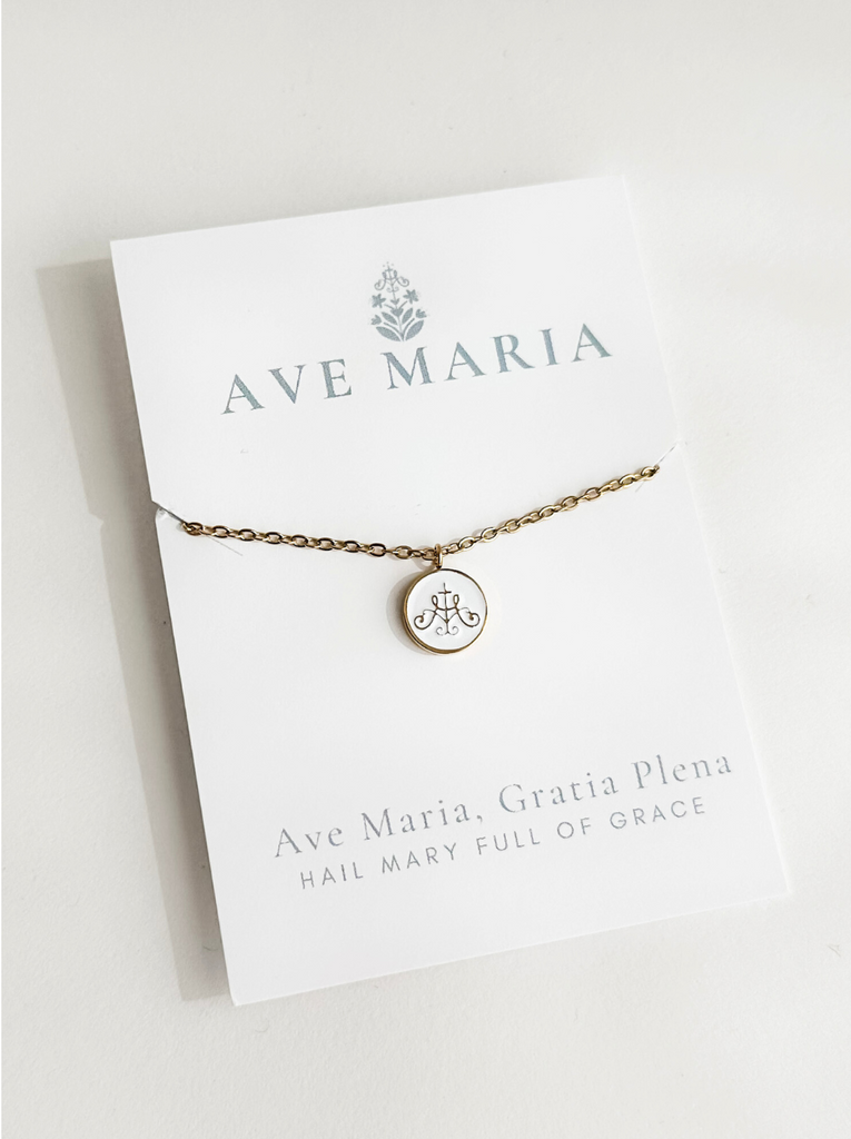 Ave Maria Necklace