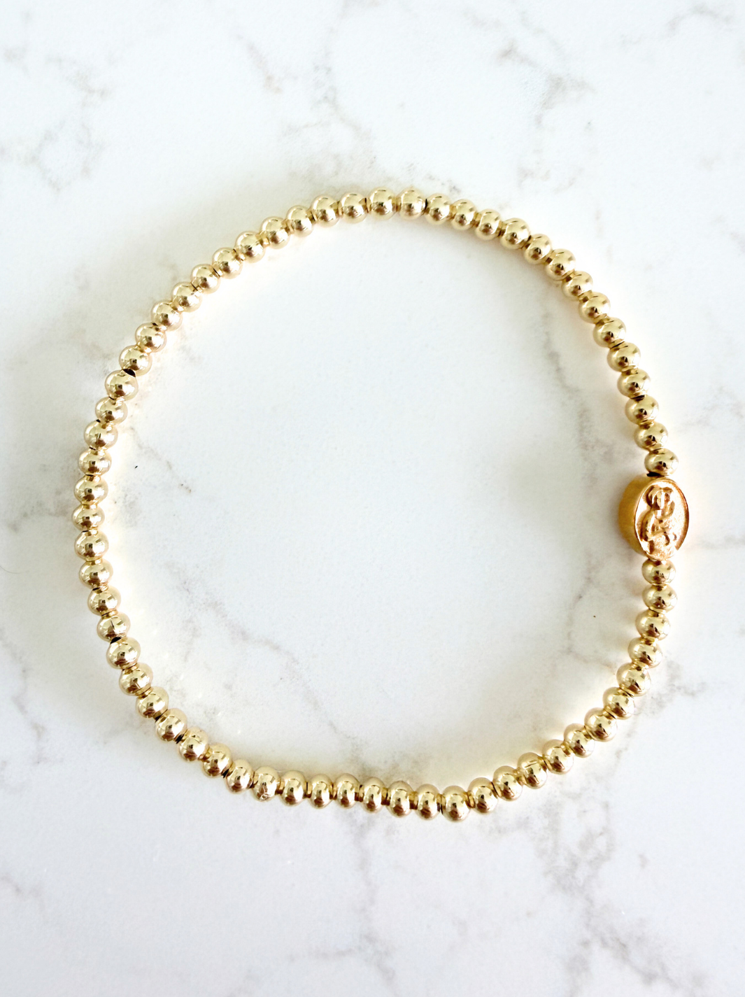 St. Gianna Molla bracelet — Catholic saint jewelry | Lily & Lamb